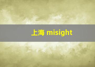 上海 misight